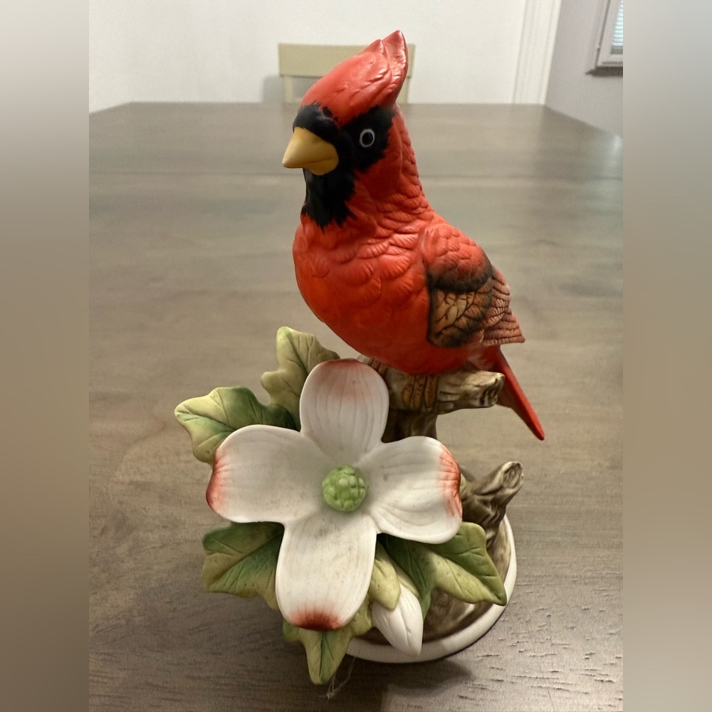 ANDREA FENZI Red and Brown Bird